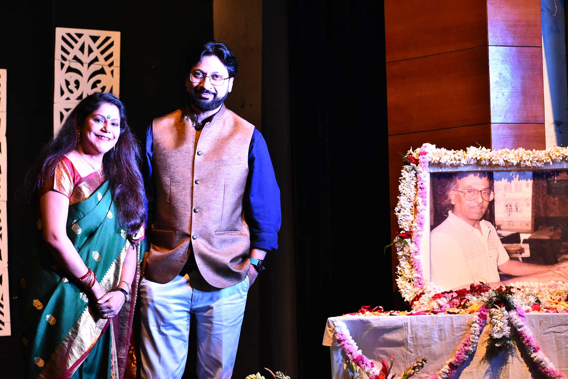 Sri Manomay Bhattacharya and Smt Antara Chowdhury